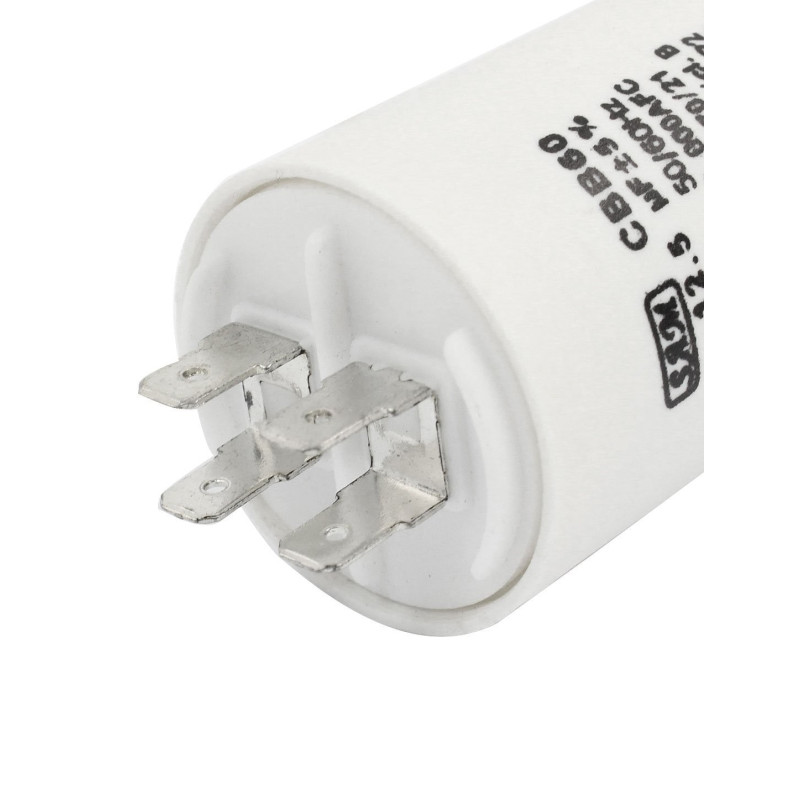 TECHO CONDENSADOR DE Ventilador Cbb61 24Uf 350V Ac 2 Cables