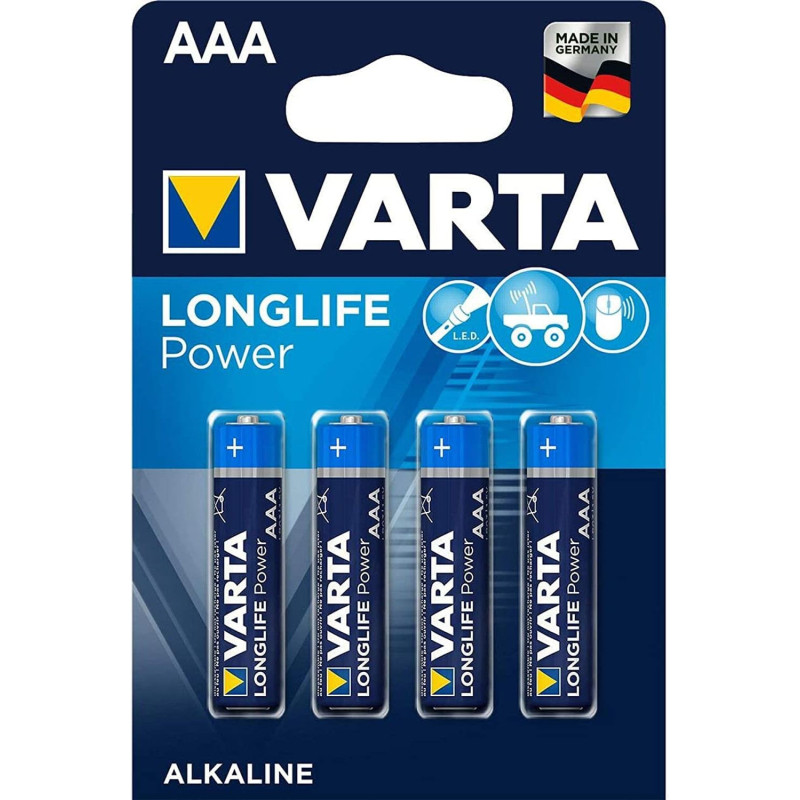 Pila Alcalina AAA (blister 4 ud.) Varta