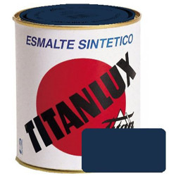 Pintura Esmalte Sintetico Azul Cobalto 375 ml. Titanlux