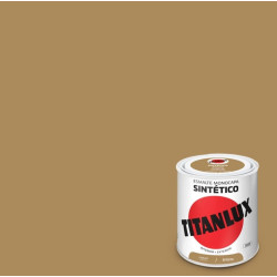 Pintura Esmalte Sintetico Gamuza 375 ml.Titanlux