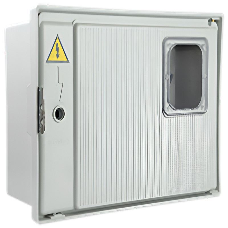 Modulo Contador Trifasico 1 Ventana Con Placa de Montaje