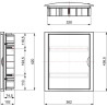 Caja Empotrar Solera 28 Elementos+ICP 5250