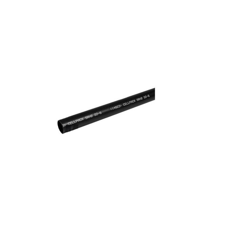 Tubo Termoretractil 6 a 22mm Tira de 1m