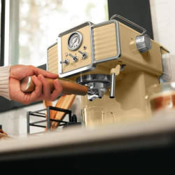 Cafetera Cecotec Power Espresso 20 Tradizionale Light Yellow