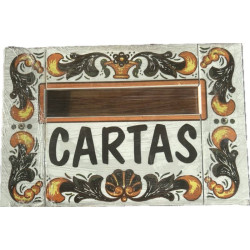 Bocacartas de Cerámica plano