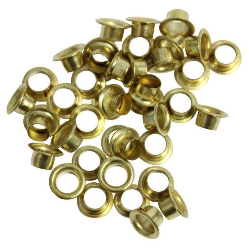 Ojetes Lona Blister 20 ud. 10mm