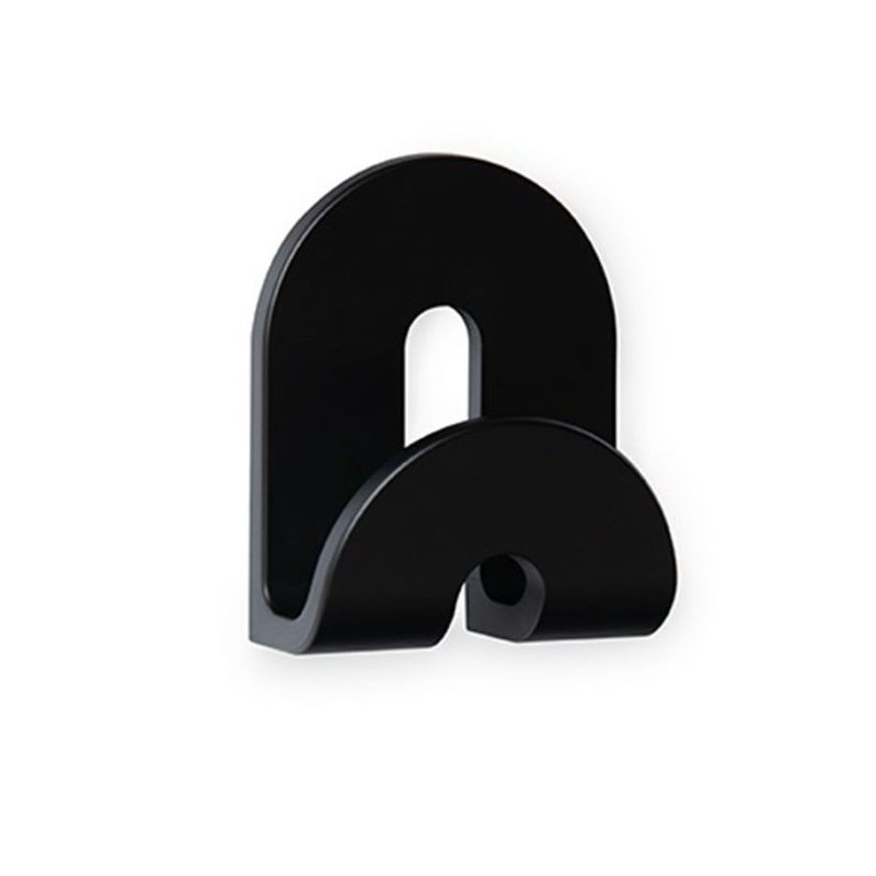Percha Negra Arco Adhesiva ref. 2182