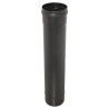 Tubo Estufa 80 Negro 44cm Pellet