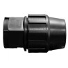 Terminal Polietileno Negro Rosca Hembra 50-1"1/2