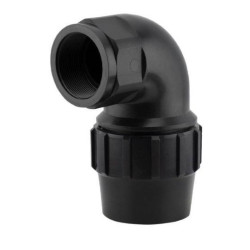 Codo Polietileno Rosca Hembra 20-1/2