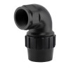 Codo Polietileno Rosca Hembra 40-1"1/4