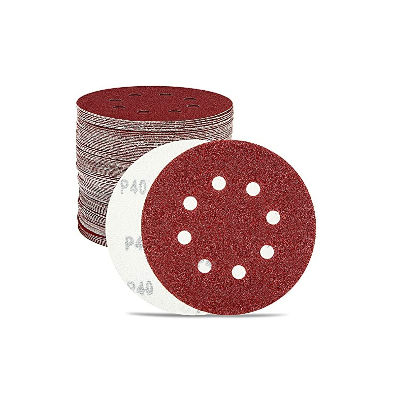Lija Orbital Circular C/Velcro Grano 40