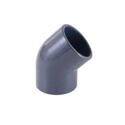 Codo PVC 50 45º Presión