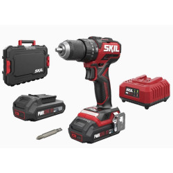 Taladro Bateria Sin Escobillas Skil 3075HC 20V + 2 Baterias Brushless