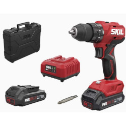 Taladro Bateria Sin Escobillas Skil 3021HA 20V + 2 Baterias Brushless