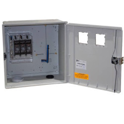 Modulo Contador Trifasico 2 Ventanas Con placa de montaje