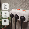 Ladron Triple Multi Interruptor