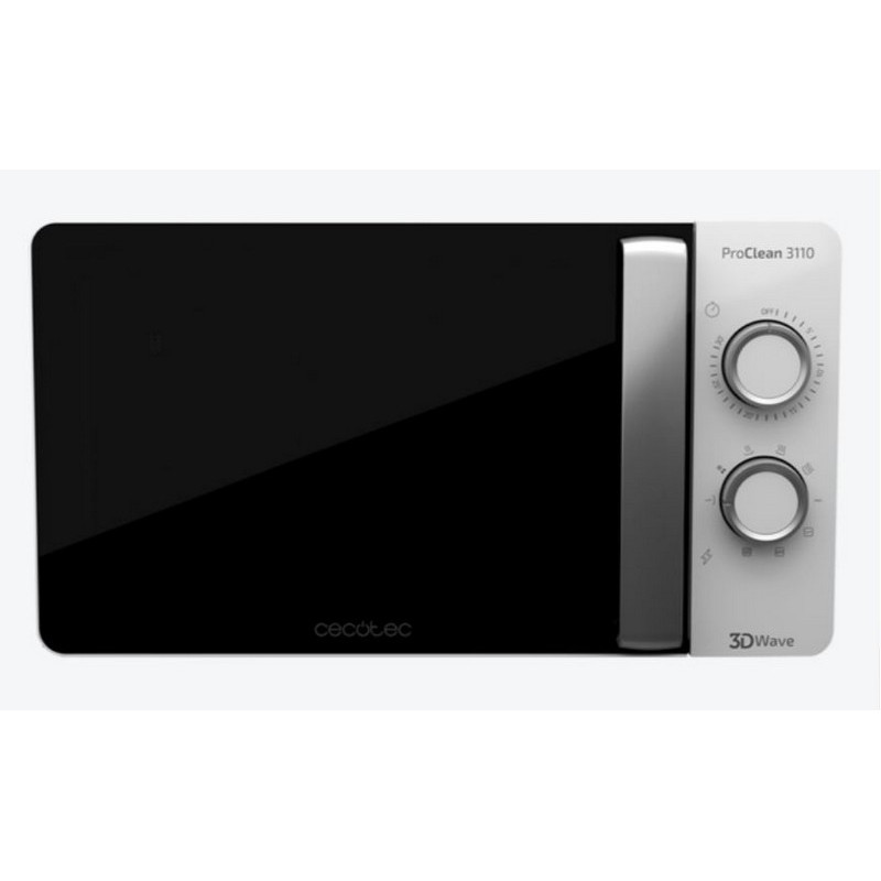 Microondas Cecotec 20L Con Grill Proclean 3110 Blanco