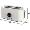 Tostador Cecotec  Digital Classictoast 15000 Beige Extra Double