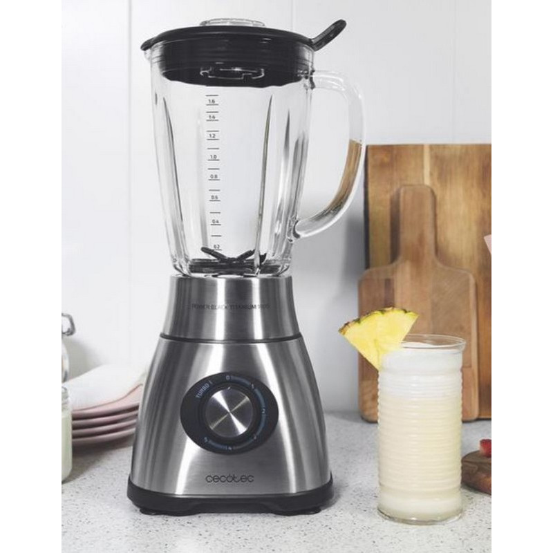 Batidora De Vaso Cecotec Power Black Titanium 2500MAX Batidora De Vaso Cecotec Power Black Titanium 2500MAX