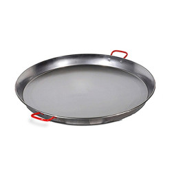 Paellera 55cm Acero Pulido 16 Raciones