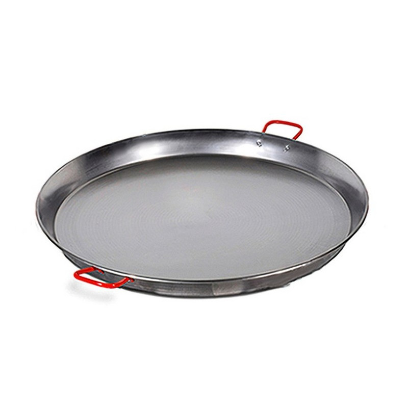 Paellera 55cm Acero Pulido 16 Raciones