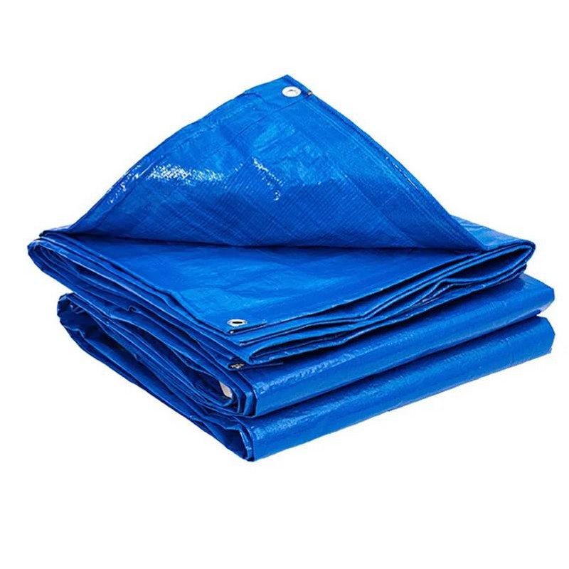 Toldo Lona Polietileno 3x4 Azul 70GSM