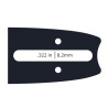 Espada Motosierra Laminada 3/8 050 BP 56E 16" Poulan