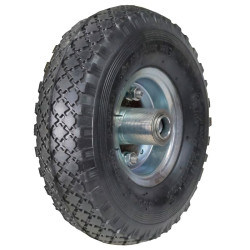 Rueda Carro Paqueteria Neumatica Eje Descentrado