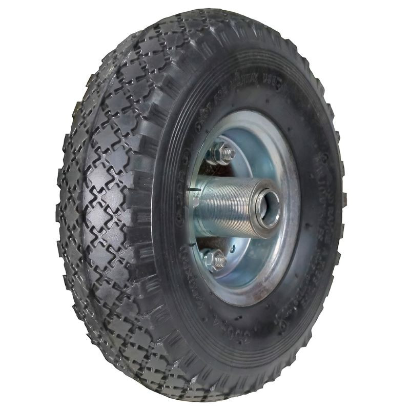 Rueda Carro Paqueteria Neumatica Eje Descentrado