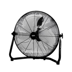 Ventilador Pie EDM Industrial Negro 100W 33935