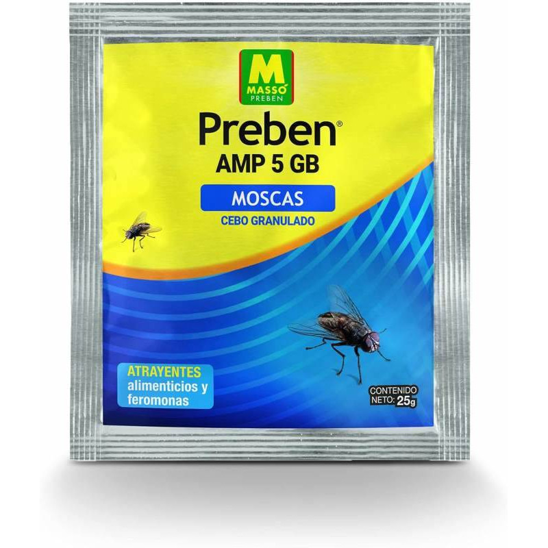 Cebo Granulado Moscas Preben 25 Gr. Cebo Granulado Moscas Preben 25 Gr.