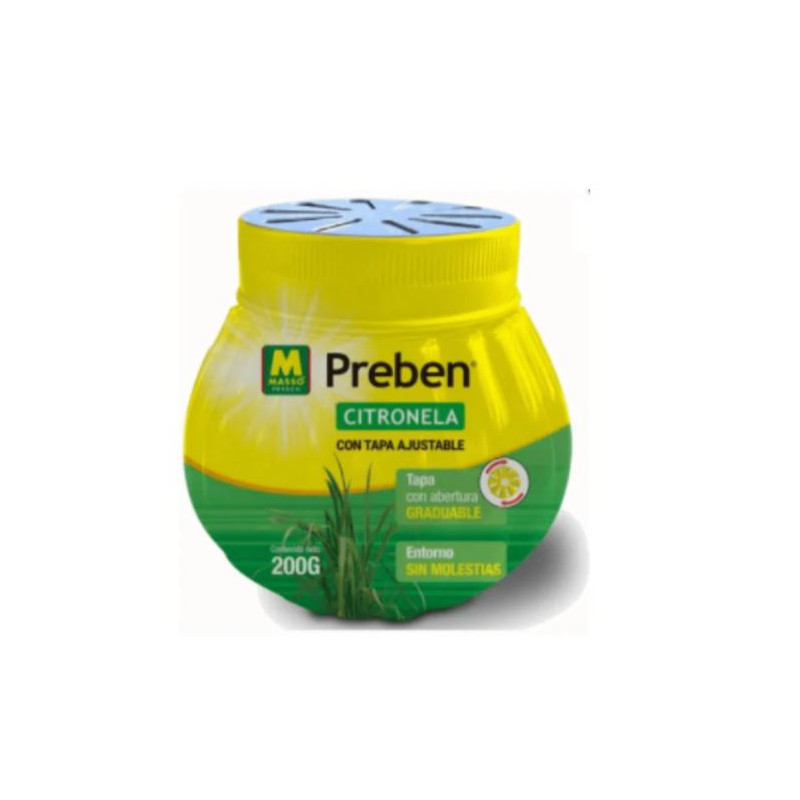 Repelente Mosquitos Gel Citronela Preben