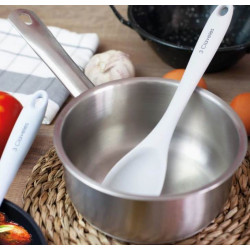 Set Menaje Silicona Espatula+ Cuchara 3 claveles