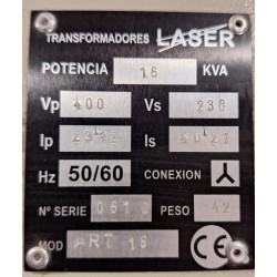 Autotransformador Trifasico 230-400V 16KVA