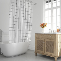 Cortina Baño Poliester 180x200 cm ORYX