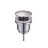 Válvula Clic-Clac Lavabo/Bidé 1"1/4 Cromo