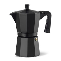 Cafetera Monix Negra 6 Tazas