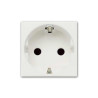 Enchufe Schuko Niessen Zenit Blanco 2288