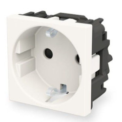 Enchufe Schuko Niessen Zenit Blanco 2288