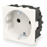 Enchufe Schuko Niessen Zenit Blanco 2288