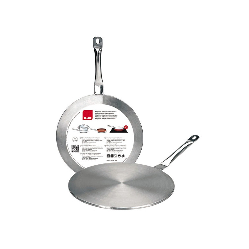 Adaptador Inducción-Vitroceramica 19cm Ibili
