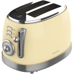 Tostador Cecotec Toast&Taste 800 Vintage Light Yellow