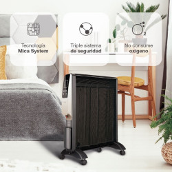 Radiador Mica Tarcoola Con Mando Max. 2000W Negro