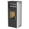 Estufa de Pellet Brompi modelo Noa Horno