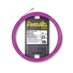 Guia Electricidad Acero 22m violeta
