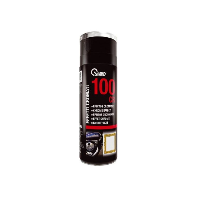 Pintura Spray Plata Espejo (Cromo) VMD
