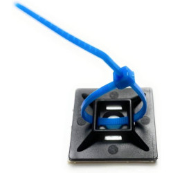 Base fijación de bridas de nylon adhesiva