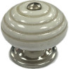 Pomo Ceramica Blanca 40mm cod. 460P4