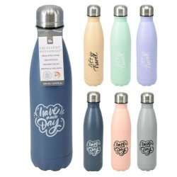 Botella Isotermica Inoxidable Colores